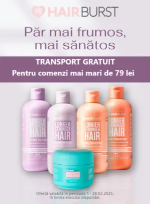 Hairburst Transport Gratuit Februarie