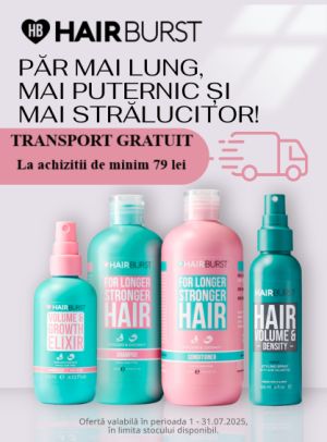Hairburst Transport Gratuit Iulie