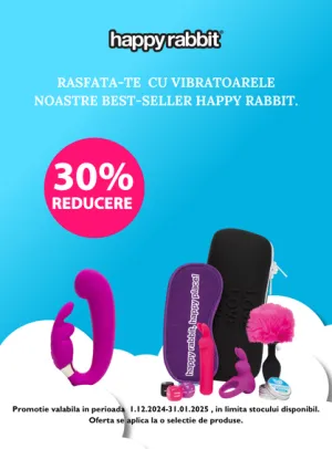 Happy Rabbit 30% Reducere Decembrie-Ianuarie