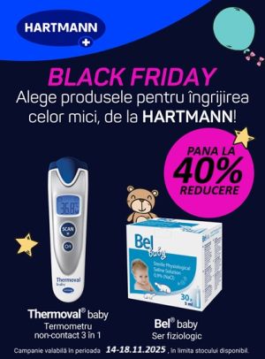 Hartmann Pana la 40% Reducere Black Friday 2025