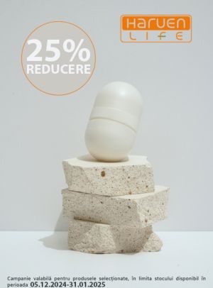 Haruen 25% Reducere Decembrie - Ianuarie 