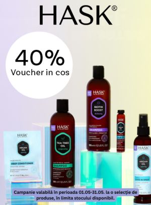 Hask 40% Voucher in cos Mai