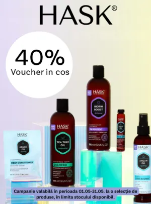Hask 40% Voucher in cos Mai