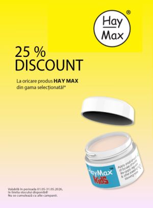 Hay Max 25% Reducere Mai