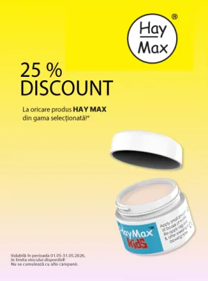Hay Max 25% Reducere Mai
