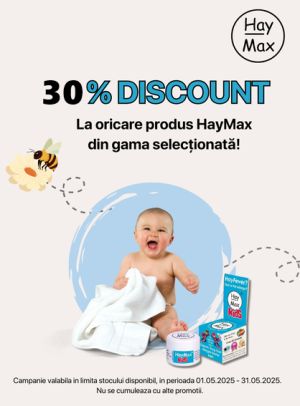 HayMax 30% Reducere Mai