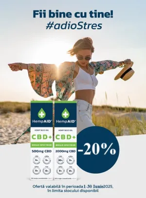 Hemp Aid 20% Reducere Iunie