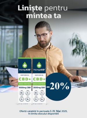 Hemp Aid 20% Reducere Mai