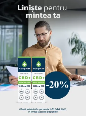 Hemp Aid 20% Reducere Mai