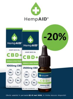 Hempaid 20% Reducere Mai