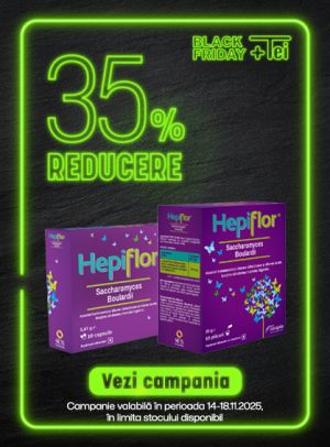 Hepiflor 35% Reducere Black Friday 2025