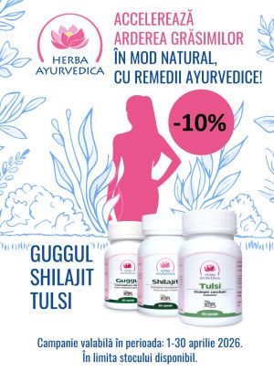Herba Ayurvedica 10% Reducere Aprilie