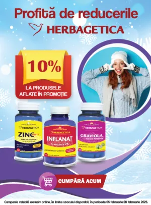 Herbagetica 10% Reducere Februarie