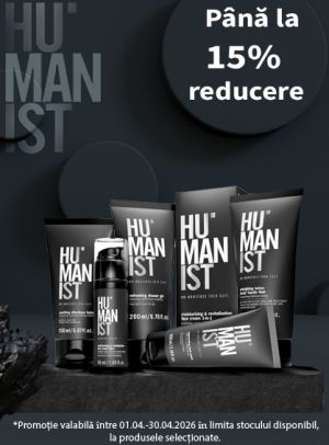 Humanist 15% Redcuere Aprilie