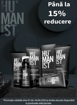 Humanist 15% Redcuere Aprilie