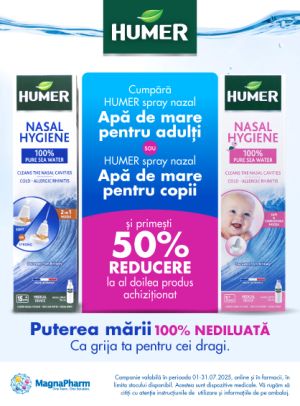 Humer 1+50% Reducere la al 2-lea Iulie