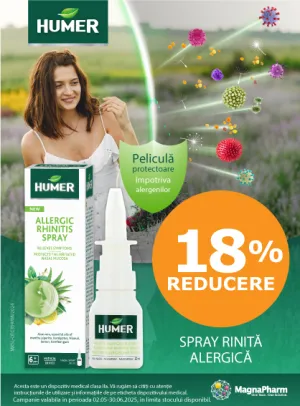 HUMER 18% Reducere Mai-Iunie