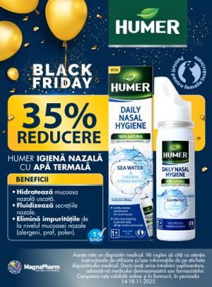Humer 35% Reducere Black Friday 2025