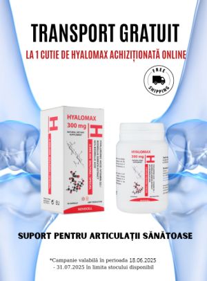 Hyalomax Transport Gratuit Iunie-Iulie