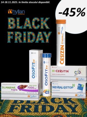 Hyllan 45% Reducere Black Friday 2025
