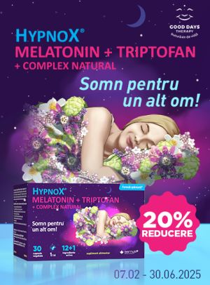 HypnoX 20% Reducere Februarie-Iunie