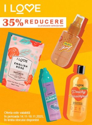 I Love 35% Reducere Black Friday 2025