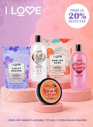 I love Pana La 25% Reducere Iunie
