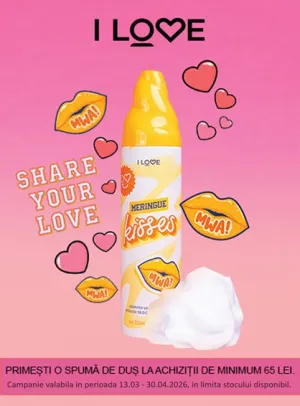 I Love Produs Bonus Martie- Aprilie
