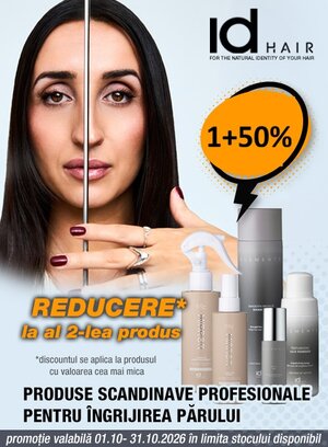 Id Hair 1+50% Reducere la al 2-lea Octombrie