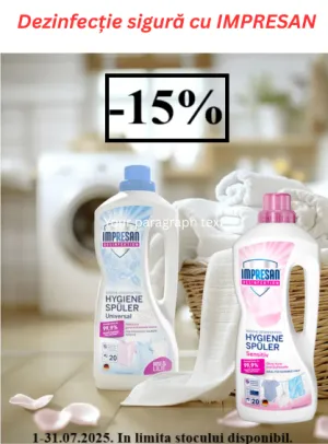 Impresan 15% Reducere Iulie