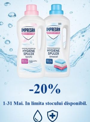 Impresan 20% Reducere Mai