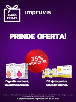 Impruvis 35% Reducere Black Friday 2025