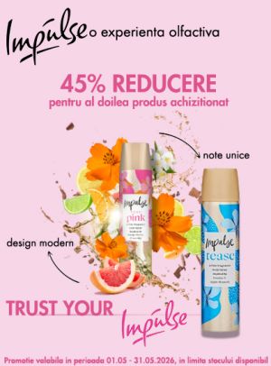 Impulse 1+45% Reducere la al 2-lea Mai