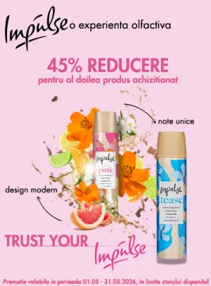 Impulse 1+45% Reducere la al 2-lea Mai
