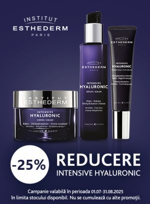 Institut Esthederm Intensive Hyaluronic 25% Reducere Iulie-August