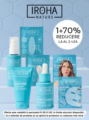Iroha 1+70% Reducere la al doilea Mai