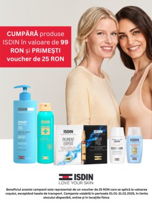 Isdin 25 Lei Voucher Ianuarie