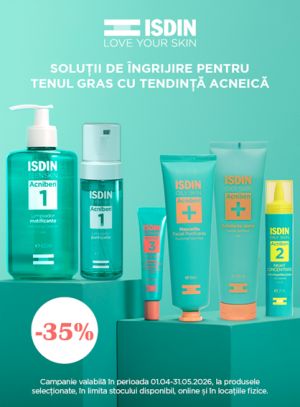 Isdin Acniben 35% Reducere Aprilie-Mai 