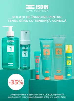 Isdin Acniben 35% Reducere Aprilie-Mai 