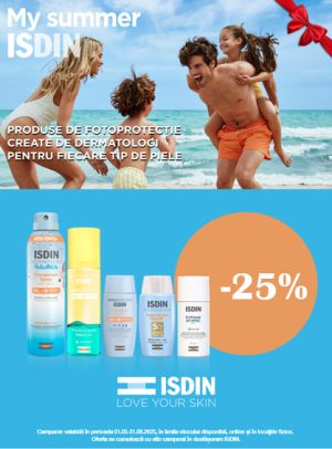 Isdin Solare 25% Reducere Mai 