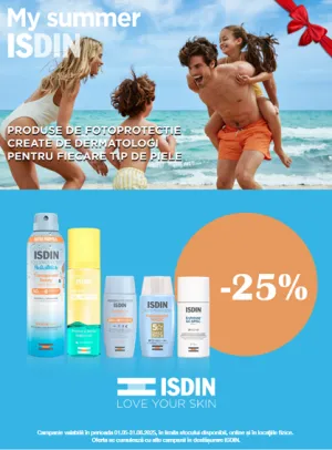 Isdin Solare 25% Reducere Mai 