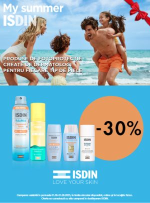 Isdin Solare 30% Reducere Iunie Inf