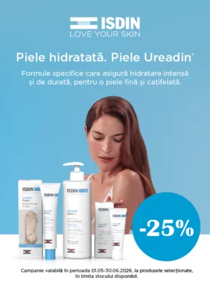 Isdin Ureadin 25% Reducere Mai-Iunie