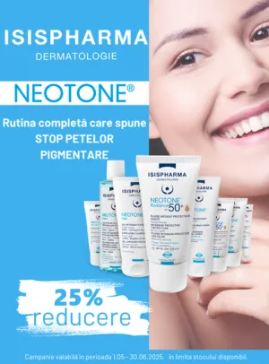 IsisPharma 25% Reducere Mai-Iunie