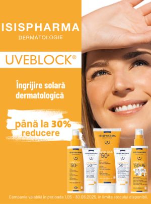 IsisPharma UVEBlock Pana la 30% Reducere Mai-Iunie