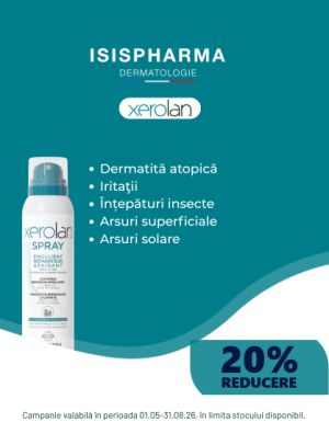 Isispharma Xerolan 20% Reducere Mai-August
