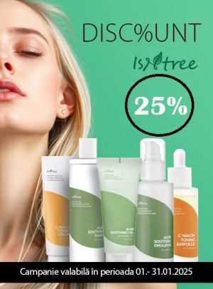 Isntree 25% Reducere Ianuarie