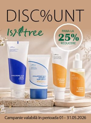Isntree Pana La 25% Reducere Mai