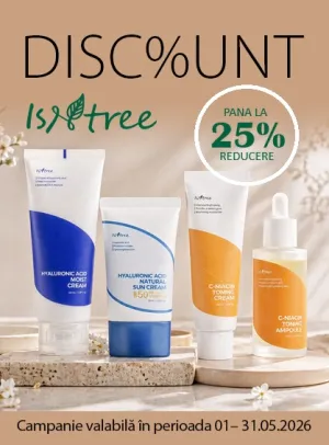 Isntree Pana La 25% Reducere Mai