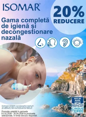 Isomar 20% Reducere Februarie-Aprilie